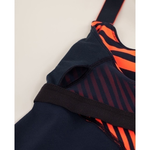 Lululemon Work It Out Tank Sea Stripe Light Flare Inkwell - Picture 5 of 12